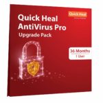 Quick Heal Antivirus Pro- Upgrade/Renewal Pack - 1 User, 3 Years