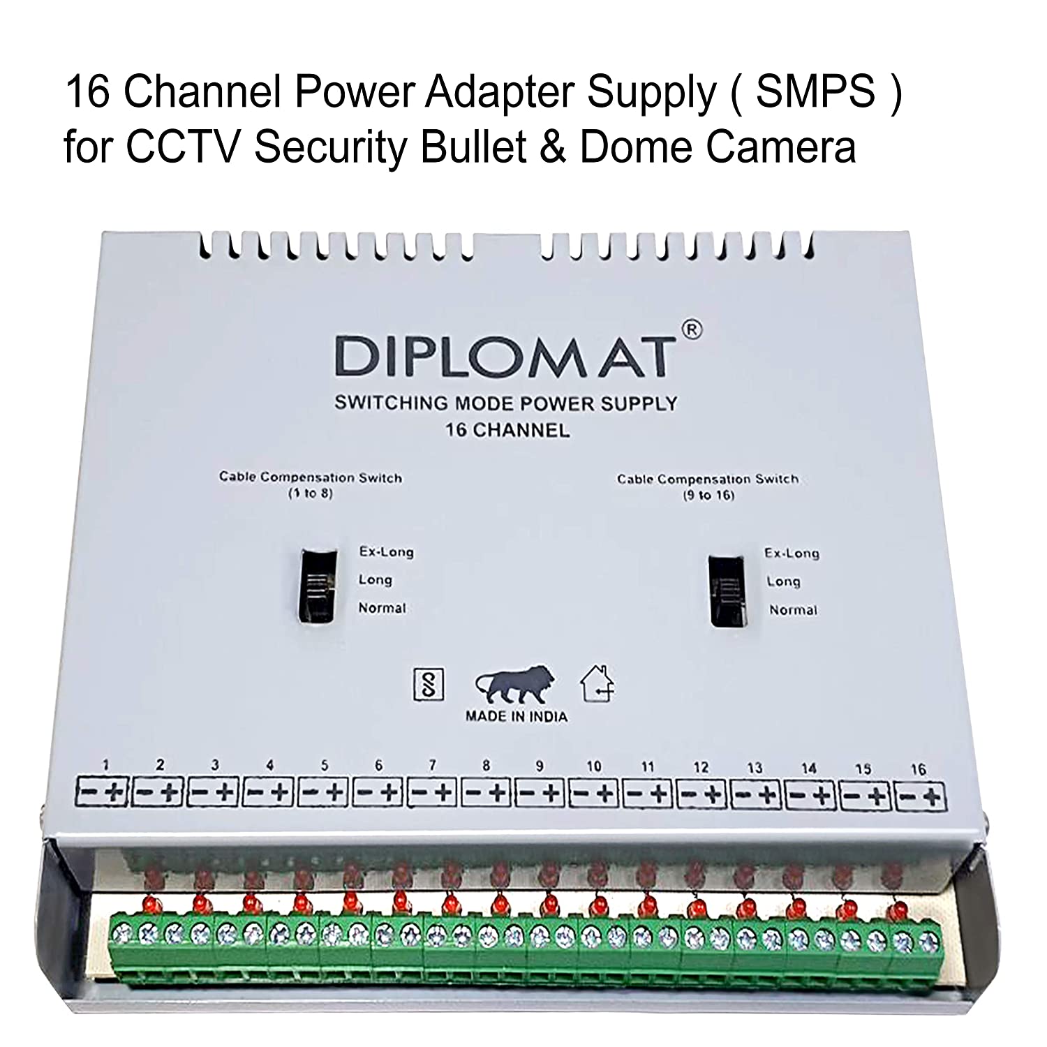 power supply dvr cctv 16 channel