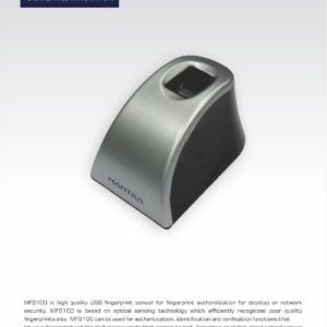 Mantra MFS100 Optical Fingerprint Scanner USB Biometric Sensor