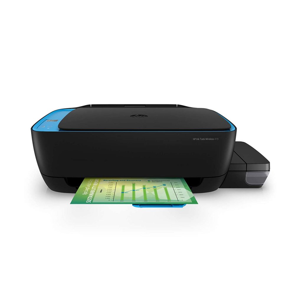 HP Ink Tank 419 WiFi Colour Printer Real Compusystem