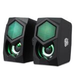 Enter Sound Attack USB Gaming Speaker with 6W Output, LED Backlight