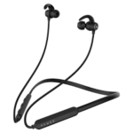 PAUZE Beats 221 in Ear Bluetooth Neckband with Upto 8 Hours Playback, IPX5, Magnetic Earbuds, Voice Assistant, (Black)