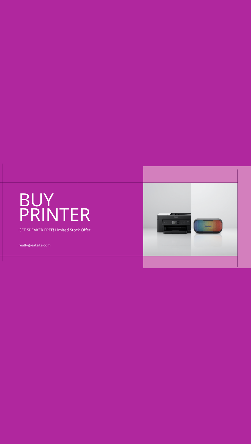 Buy Printer Get Speaker Free - Canon PIXMA G3770 Mobile Banner Buy Canon PIXMA G3770 Printer at Rs 15590 Get Blaupunkt Bluetooth Speaker Free - Mobile Banner - Real Compusystem Ahmedabad